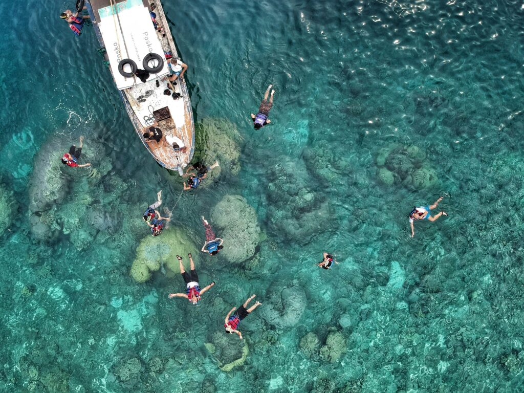 Snorkeling and outdoor adventures are a fun way to have a sober vacation